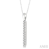 Bar Diamond Pendant