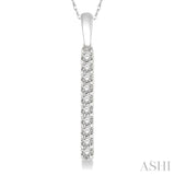Bar Diamond Pendant