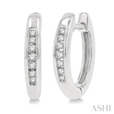 Diamond Petite Huggie Earrings