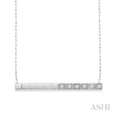 Diamond Bar Pendant