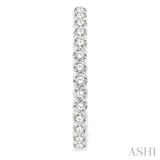 Diamond Hoop Earrings