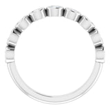 Bezel-Set Anniversary Band
