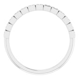 Bezel-Set Anniversary Band