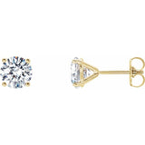 14K Yellow 3/4 CTW Natural Diamond Cocktail-Style Earrings