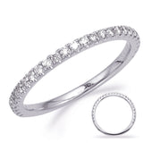 14 Kt White Gold Diamond Bands