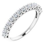 Platinum 1/2 CTW Lab-Grown Diamond Anniversary Band