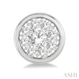 Round Shape Lovebright Essential Diamond Earrings