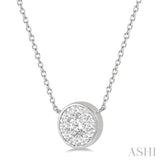 Round Shape Lovebright Essential Diamond Necklace