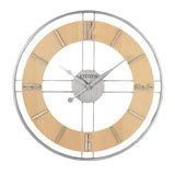 CITIZEN CC2123 Artemis - Large Wall Clocks - Brushed Steel