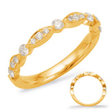 14 Kt Yellow Gold Stackables Bands