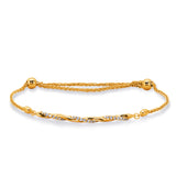 14 Kt Yellow Gold Bolo Bracelets